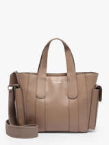 Handtas Signature Logo Strap Polyurethaan Calvin klein jeans Beige signature logo strap 4F3290G